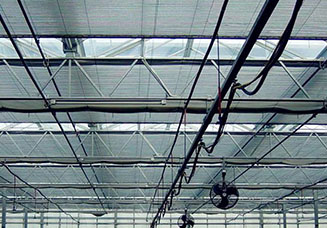 遮阳系统是温室降温的重要设施